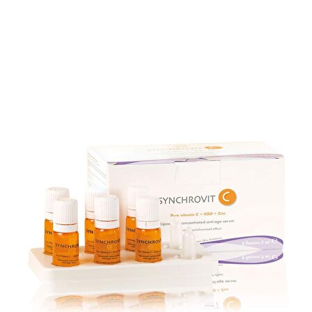 Synchroline Tüm Cilt Tipleri İçin Yaşlanma Karşıtı Leke Serumu  6x5 ml 