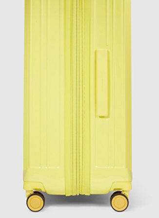 Piquadro Sarı Çekçekli Sert Valiz BV6394PQLS3-Large