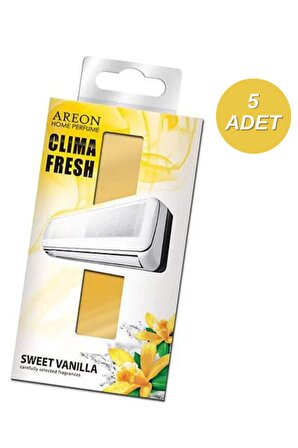 Clima Fresh Sweet Vanilla Oda Klima Kokusu 5'li