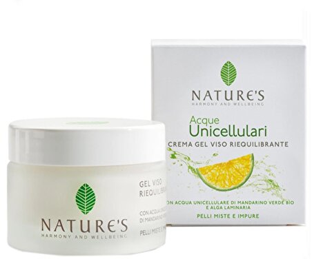 Nature's Acque Rebalancing Face Gel Cream 50 ml - Sebum Dengeleyici Krem