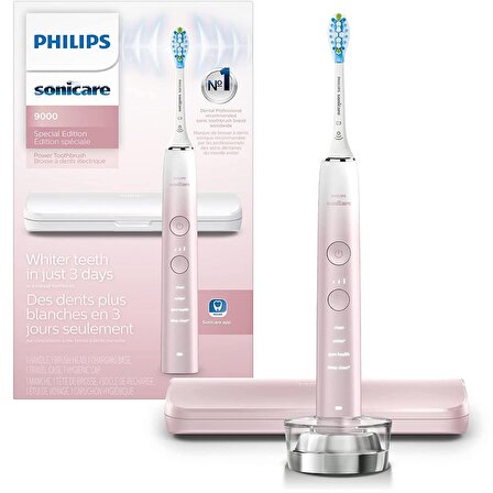 Philips Sonicare 9000 Özel Sürüm Şarj Edilebilir Diş Fırçası Pembe