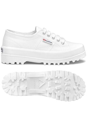 2555 Alpina Unisex Beyaz Platform Sneaker