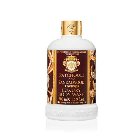 Saponificio Artigianale Fiorentino Duş Jeli 500 Ml - Patchouli and Sandalwood