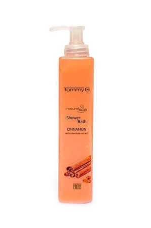 Tommy G Naturel Spa Shower Bath Tarçın Aromalı Nemlendirici Tüm Ciltler İçin Duş Jeli 300 ml