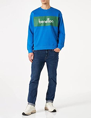 Benetton Erkek Sweathirt 3J68U105V 030
