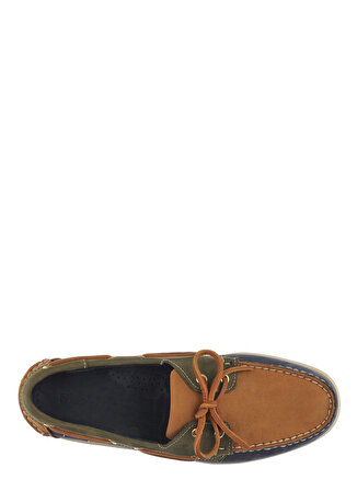 Sebago Nubuk Lacivert - Yeşil Erkek Günlük Ayakkabı 7111M2W