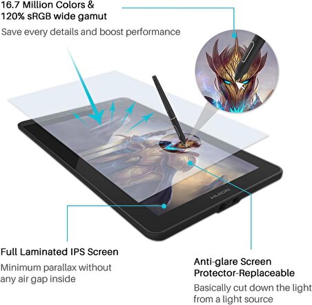 Huion Kamvas 13 13.3 inç Grafik Tablet