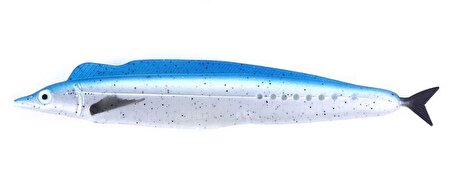 PROFISHER Tuna Avı Lacivert Silikon Sahte Balık Yem 32 cm 76 gr 