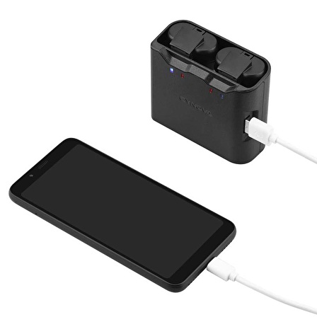 DJI Mavic Mini İçin Çift Yataklı Şarj Göbeği Power Bank Sıralı Şarj 