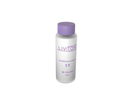 Liviton Professional Ev Tipi %9 Oksidan Krem 30 volume 60ml 3 Adet