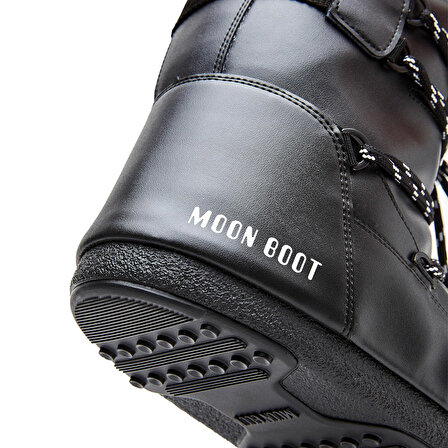 Kadın Kar Botu 14028200-001 Moon Boot Sneaker Mıd Black