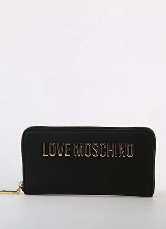 Love Moschino Siyah Kadın 2,5x19x10 cm Cüzdan JC5611PP1IKD0000