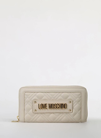 Love Moschino Bej Kadın 2,5x19x10 cm Cüzdan JC5600PP1ILA0110