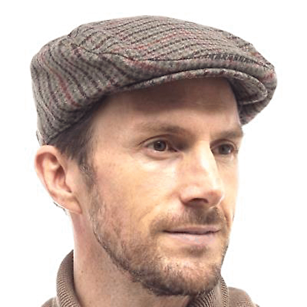 Italyan Kalıp Erkek Şapka Yün London  Kasket Arkası Lastikli