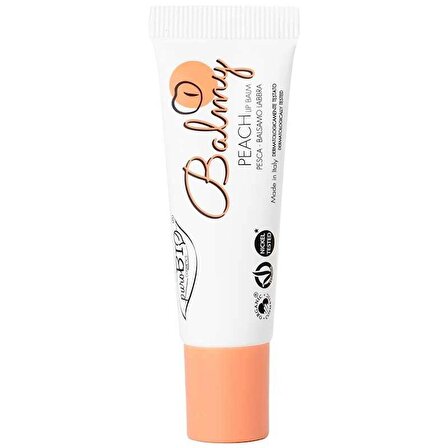 PuroBio Cosmetics Organik Peach Lip Balm 10 ml
