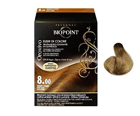 Biopoint Orovivo Elisir Colore Saç Boyası 8.30 - Koyu Sarı