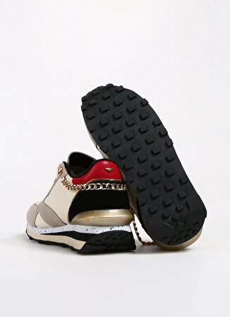 Alberto Guardiani Kum  -  Beyaz Kadın Süet Sneaker WEN 0154
