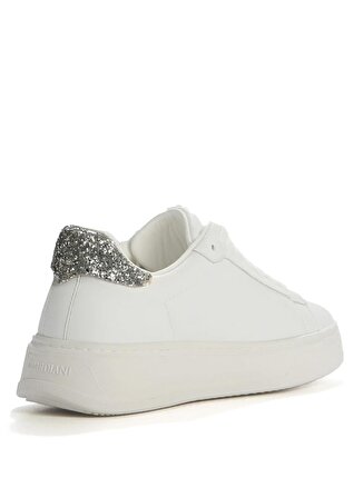 Alberto Guardiani Beyaz - Gümüş Kadın Sneaker G03G100018
