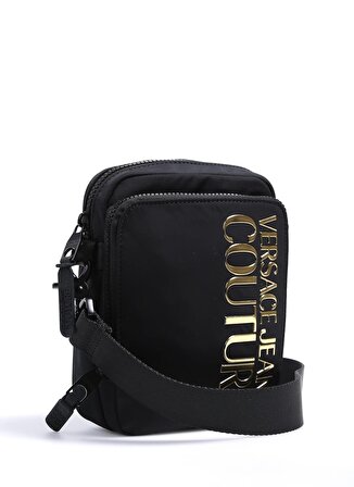 Versace Jeans Couture Siyah - Altın Erkek Postacı Çantası 74YA4B96ZS394G89