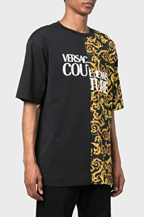Versace Jeans Couture Erkek T Shirt 74GAHE06 CJ00E G89