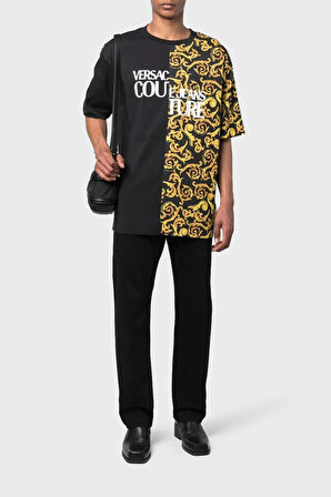 Versace Jeans Couture Erkek T Shirt 74GAHE06 CJ00E G89