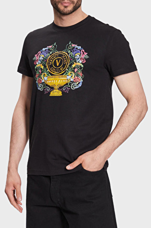 Versace Jeans Couture Erkek T Shirt 74GAHF01 CJ00F 899