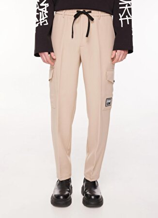Versace Jeans Couture Normal Bel Normal Paça Slim Fit Haki Erkek Pantolon 75GAA102N0136707