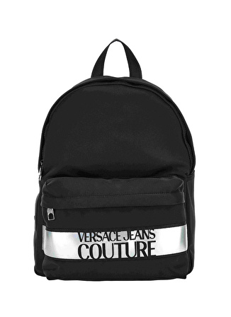 Versace Jeans Couture Siyah - Gümüş Erkek Sırt Çantası 75YA4B90