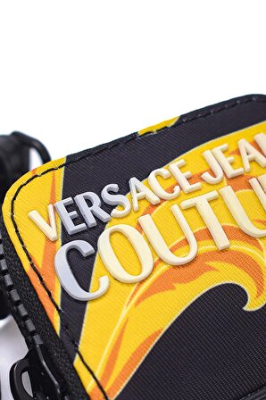 Versace Jeans Couture İkonik Mini Cüzdan Unisex Anahtarlık