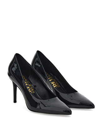 Versace Jeans Couture Siyah Kadın Topuklu Ayakkabı 75VA3S50ZS859899