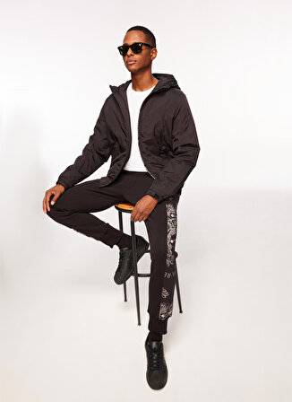 Versace Jeans Couture Siyah Erkek Mont 75GASD03CQQ5D899