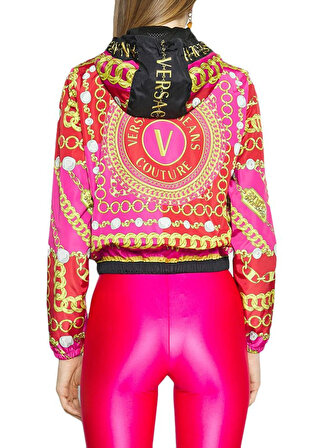 Versace Jeans Couture Çok Renkli Kadın Mont 75HAS4D1