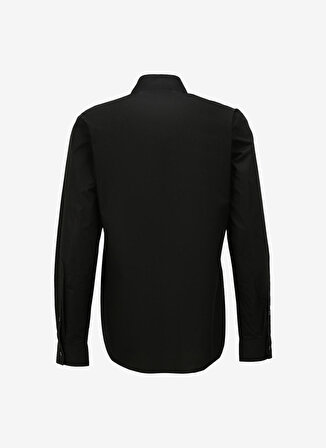 Versace Jeans Couture Slim Fit Gömlek Yaka Siyah Erkek Gömlek 75GALYS3CN002899