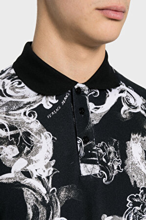 Versace Jeans Couture Erkek Polo Yaka T Shirt 76GAG6S0 JS286 899