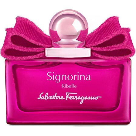 Salvatore Ferragamo Bright Leather Edt 100 ML Erkek Parfüm + Signorina Ribelle Edp 100 ML Kadın Parfüm Sevgililer Günü Özel 2li Hediye Seti