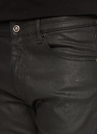 Just Cavalli Normal Bel Normal Paça Slim Fit Siyah Erkek Denim Pantolon 74OBB5S0DW056L54899