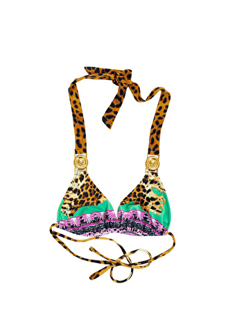 Just Cavalli Kahve Kadın Bikini Üst 74PBYB10