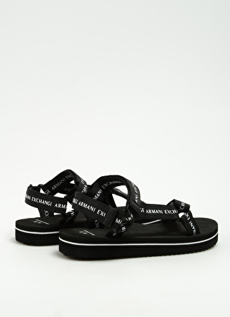 Armani Exchange Siyah Erkek Sandalet XUP009