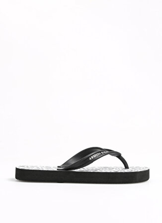 Armani Exchange Kauçuk Siyah Kadın Sandalet XDQ010XV700S526