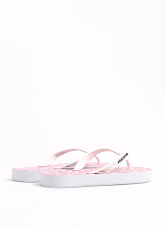 Armani Exchange Kauçuk Beyaz Kadın Sandalet XDQ010XV700S606