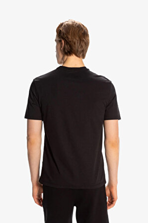Kappa Logo Brian  Erkek Siyah T-Shirt 321W4GW-005