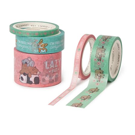 Legami Bant Tape by Tape Cute Animals Set 