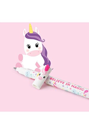 Silinebilir Jel Kalem Unicorn Yeni Pembe