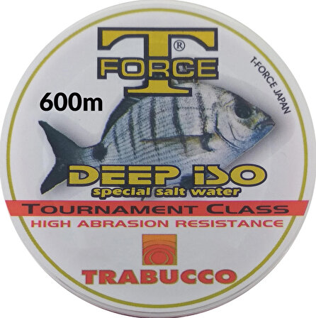 Trabucco T-Force Deep iso 600 Metre Tuzlu Su Misinası
