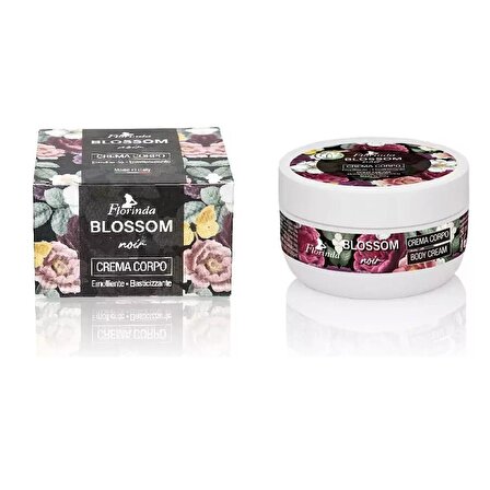 Florinda Blossom Noir Siyah Çiçekli Vücut Kremi 250ML