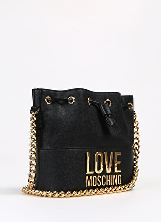 Love Moschino Siyah Kadın 21,5x20x10 cm Çapraz Çanta JC4101PP1HLI0000