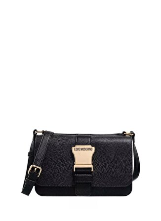 Love Moschino Siyah Kadın 14x23x6 cm Çapraz Çanta JC4235PP0HK1000A