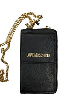 Love Moschino JC5701PP0HLD0000 Siyah Kadın Telefon Çantası