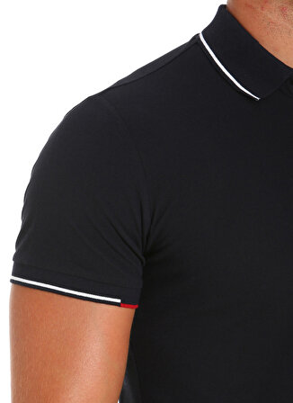Slam Lacivert Erkek Polo Yaka Regular Fit T-Shirt A108001S00_DECK LGT PIQUE