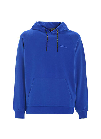 Slam Mavi Erkek Kapüşonlu Regular Fit Sweatshirt A106002S00_DECK HOOD